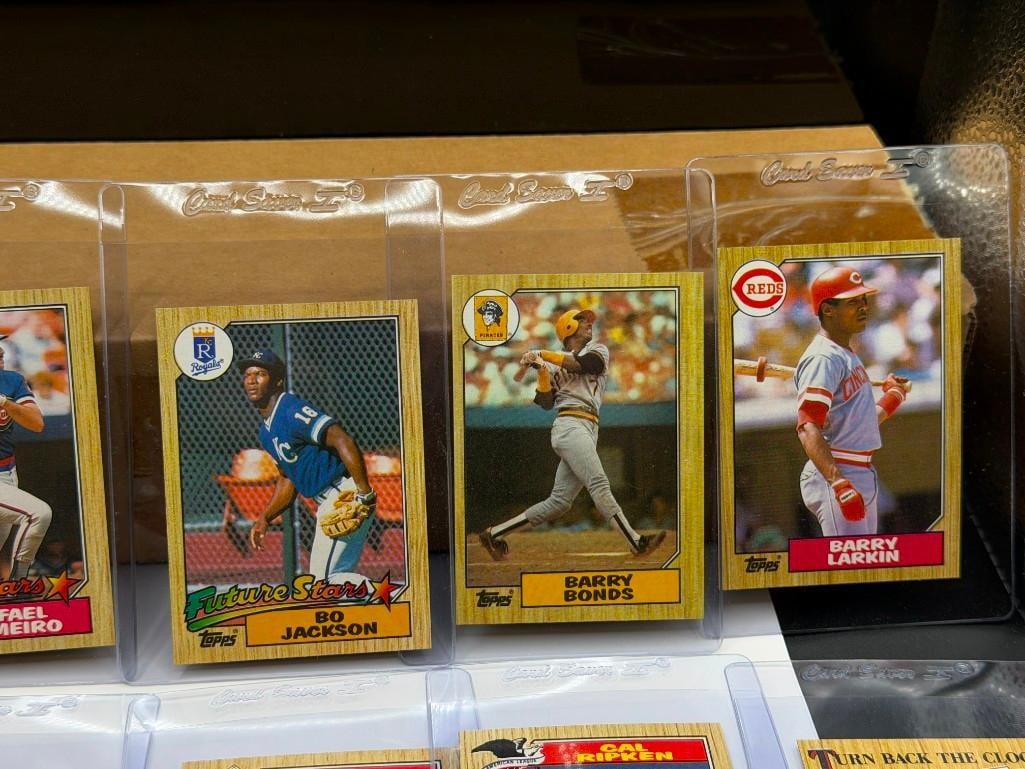 1987 COMPLETE TOPPS BASEBALL CARD SET #1-792 BO JACKSON BARRY BONDS CAL RIPKEN, MARK MCGWIRE - 2