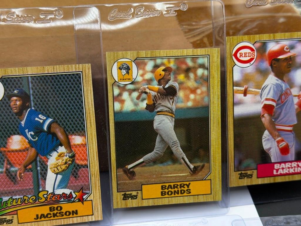 1987 COMPLETE TOPPS BASEBALL CARD SET #1-792 BO JACKSON BARRY BONDS CAL RIPKEN, MARK MCGWIRE - 3