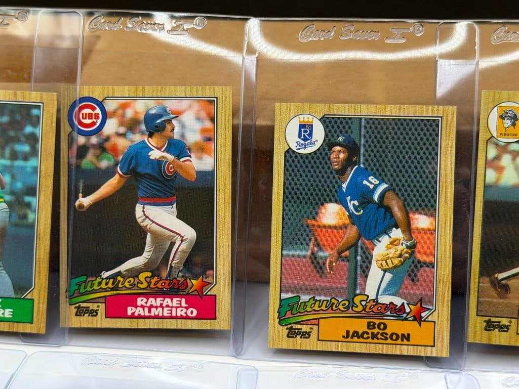 1987 COMPLETE TOPPS BASEBALL CARD SET #1-792 BO JACKSON BARRY BONDS CAL RIPKEN, MARK MCGWIRE - 5