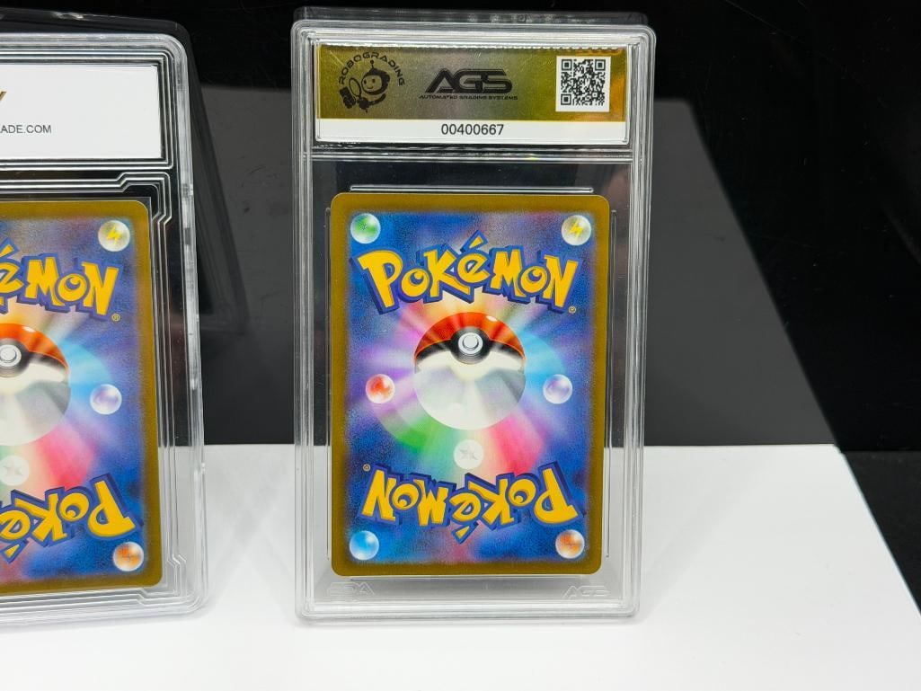 GRADED 2022 JAPANESE POKEMON SWISH JP. HISUIAN ZOROARK VSTAR UNIVERSE AND SIMISEAR VSTAR UNIVERSE - 11