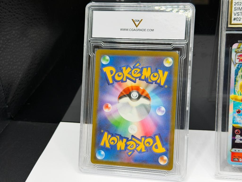 GRADED 2022 JAPANESE POKEMON SWISH JP. HISUIAN ZOROARK VSTAR UNIVERSE AND SIMISEAR VSTAR UNIVERSE - 6