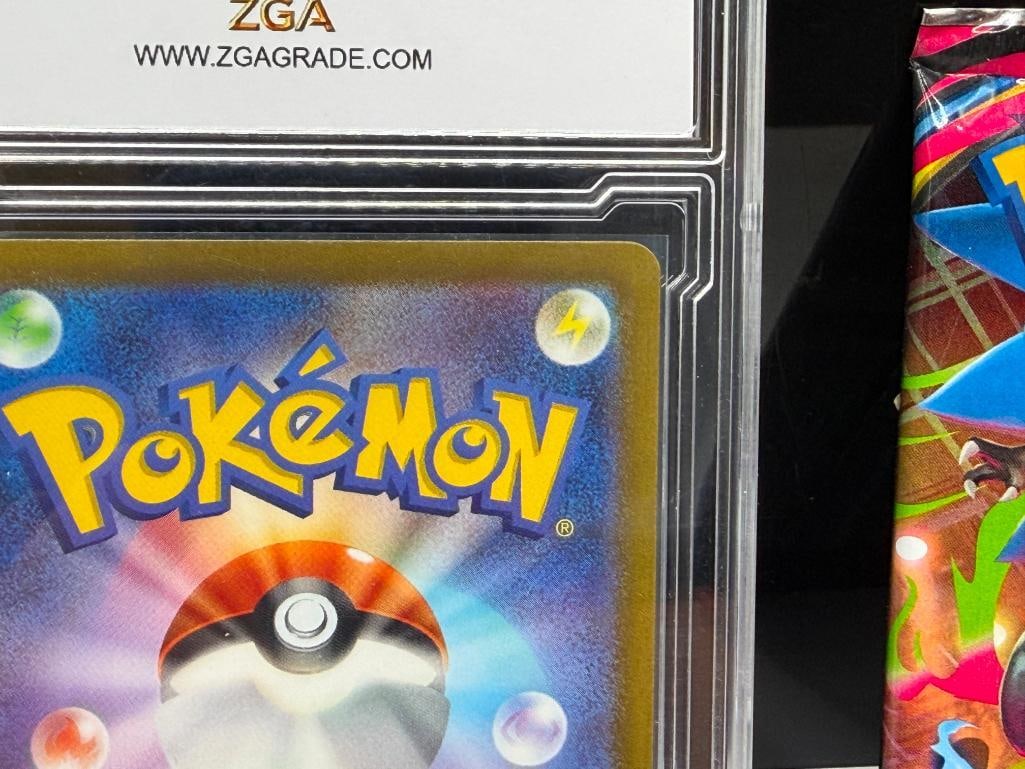 2022 POKEMON #014 SWISH CHARIZARD VSTAR UNIVERSE CARD ZGA GRADED GEM MT 10 & PHANTASMAL FLAMES PACK - 8