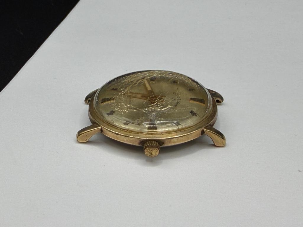 VINTAGE LORD ELGIN 25 SELF WINDING HEAD ONLY MEN'S WATCH FEATURING 25 JEWELS - 5