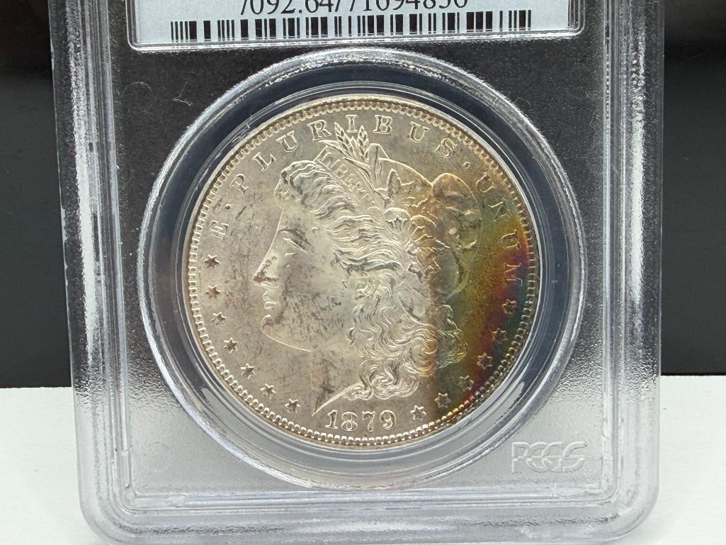1879-S U.S. MORGAN SILVER DOLLAR PCGS MS64 - 3