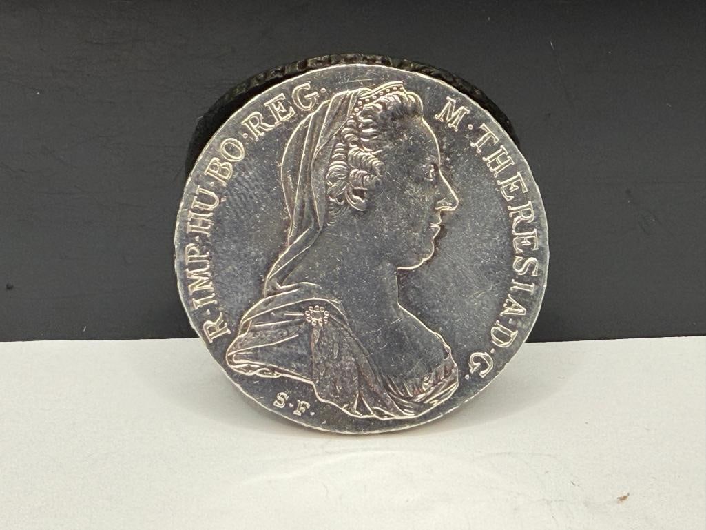 1780 AUSTRIA THALER KM # 1866.2 RESTRIKE SILVER COIN - 2