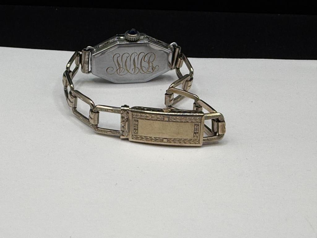 ANTIQUE WEARWELL 15 JEWELS SWISS MADE WRISTWATCH - 6