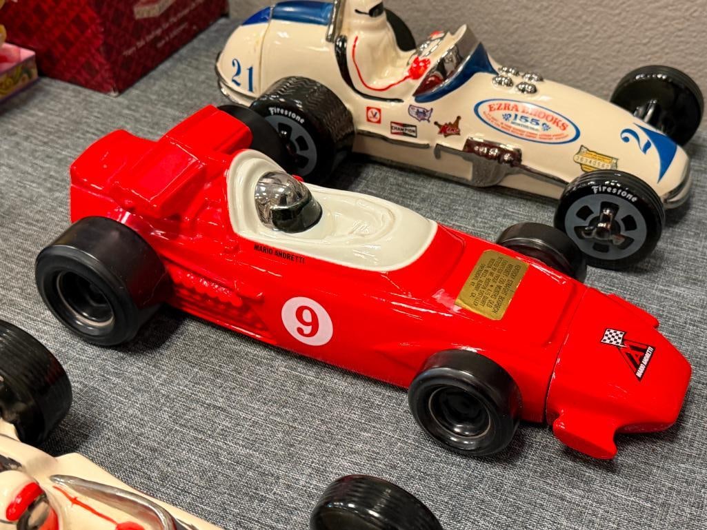 MR. BOSTON ROYAL HALBURTON AND EZRA BROOKS HERITAGE CHINA RACE / INDY CAR DECANTERS INDY 500 - 5