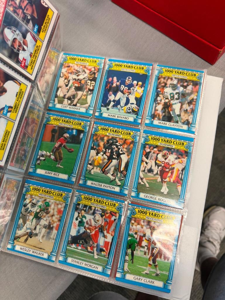 1985, 1986, 1987, TOPPS BASEBALL CARDS AND PLAYER AUTOGRAPHED PAPER CARDS FROM NY JETS PLAYERS - 15
