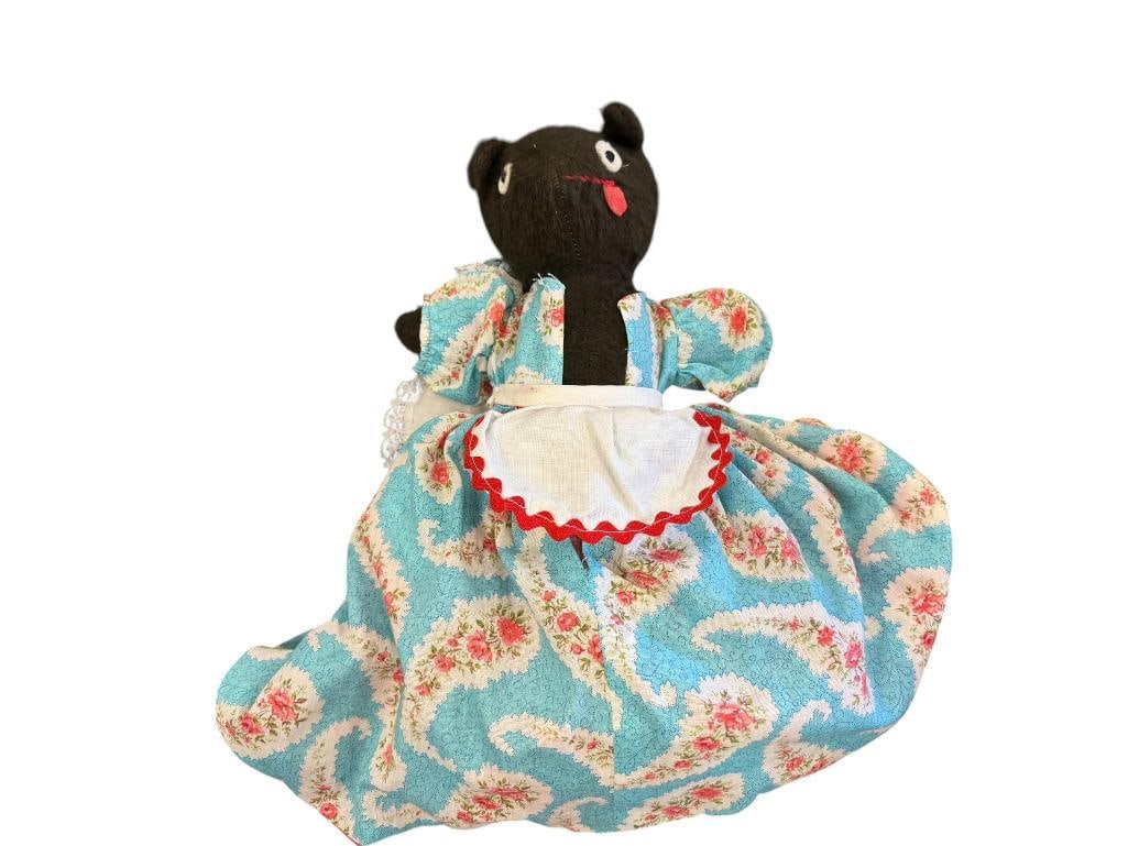 VINTAGE RED RIDING HOOD, WOLF, AND GRANDMA TOPSY TURVY DOLL (1 of 10)
