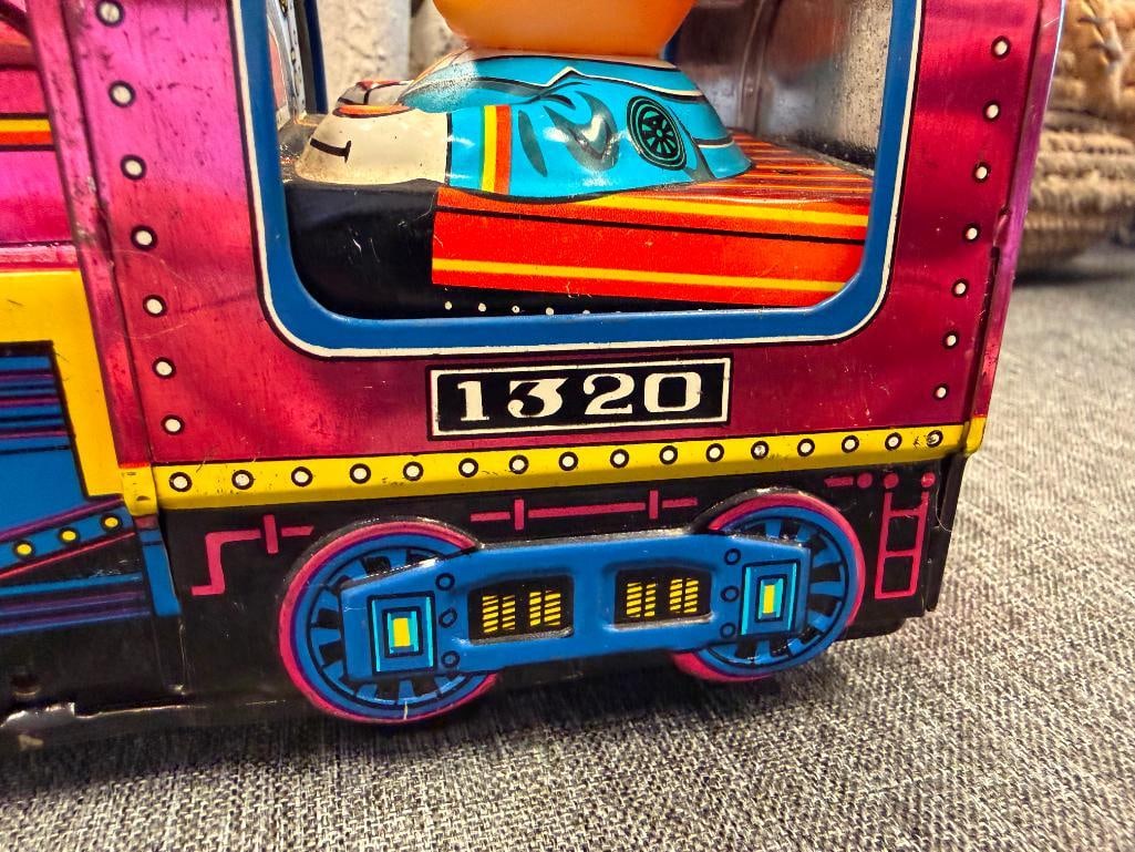 1970'S KANTO TOYS WESTERN EXPRESS TIN LITHO TOY TRAIN MADE IN JAPAN - 6
