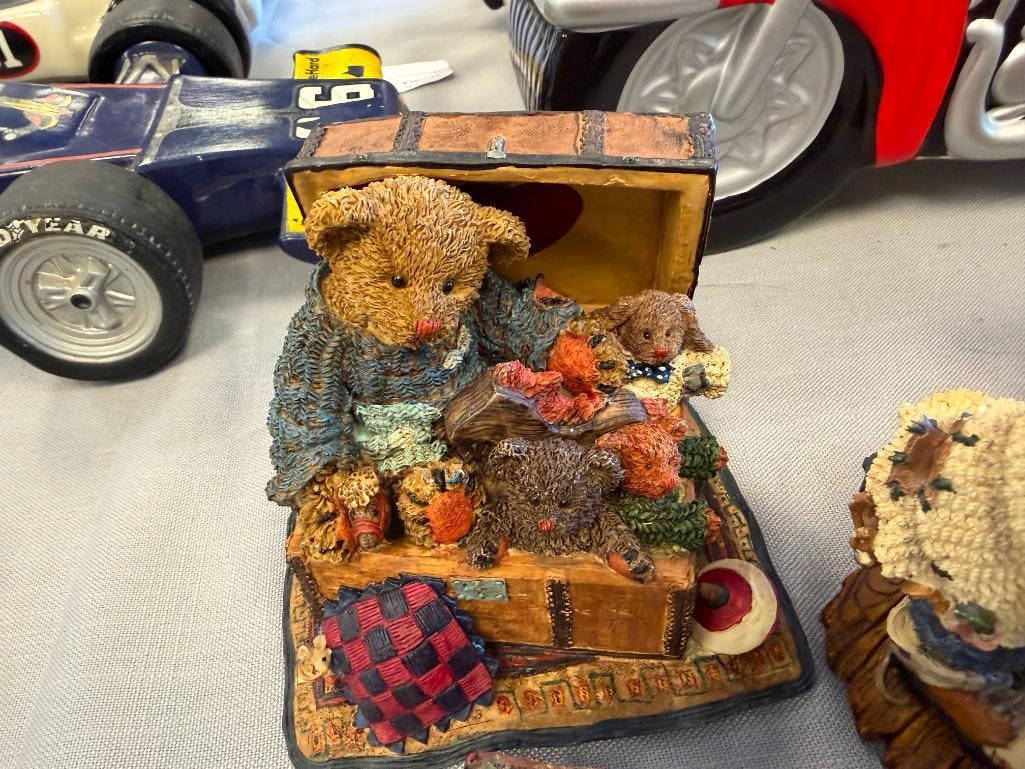 14 BOYDS BEARS AND FRIENDS COMPOSITE BEAR FIGURES - 10