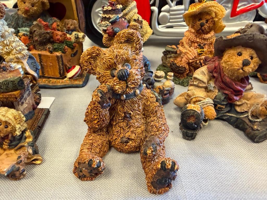 14 BOYDS BEARS AND FRIENDS COMPOSITE BEAR FIGURES - 4