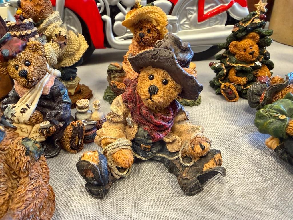 14 BOYDS BEARS AND FRIENDS COMPOSITE BEAR FIGURES - 5