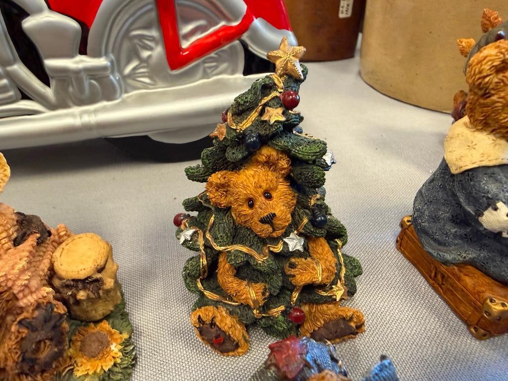 14 BOYDS BEARS AND FRIENDS COMPOSITE BEAR FIGURES - 7