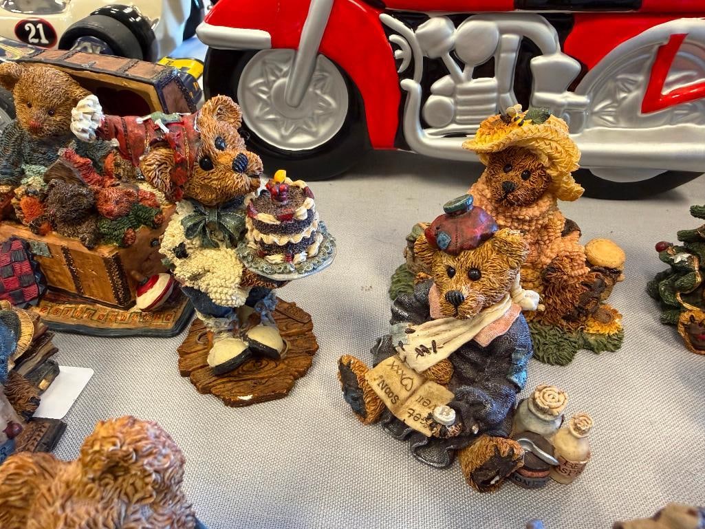 14 BOYDS BEARS AND FRIENDS COMPOSITE BEAR FIGURES - 9