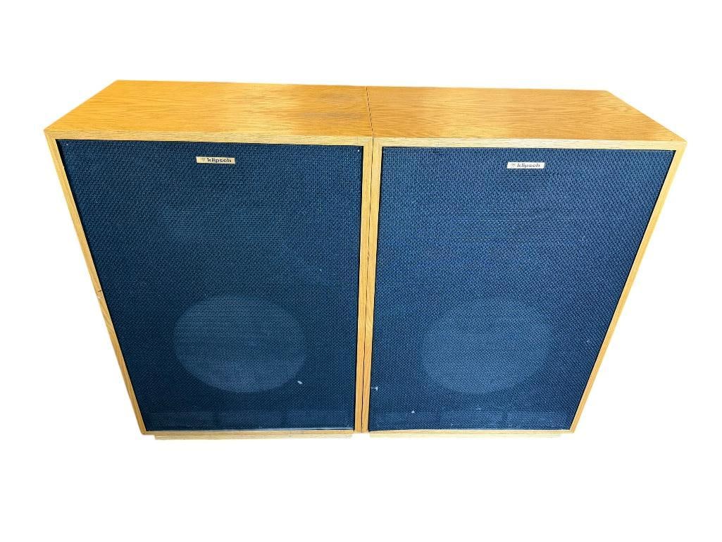 1986 KLIPSCH CORNWALL II PAIR OF LOUDSPEAKERS SERIAL NO. 30W189 / 30W190 (1 of 17)