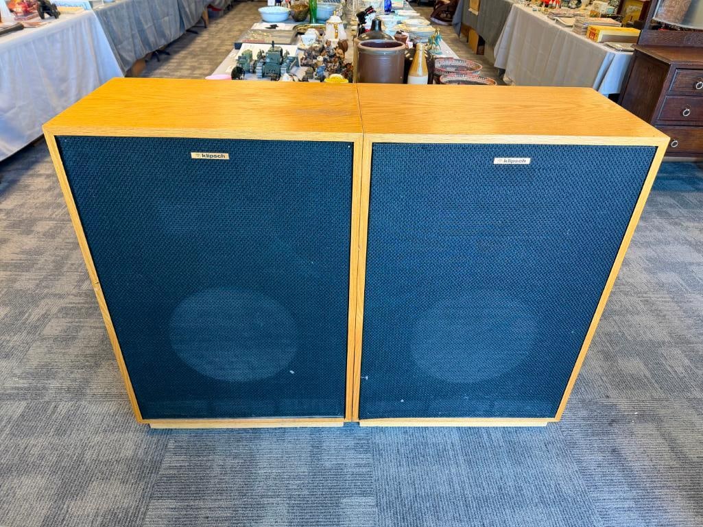 1986 KLIPSCH CORNWALL II PAIR OF LOUDSPEAKERS SERIAL NO. 30W189 / 30W190 - 2
