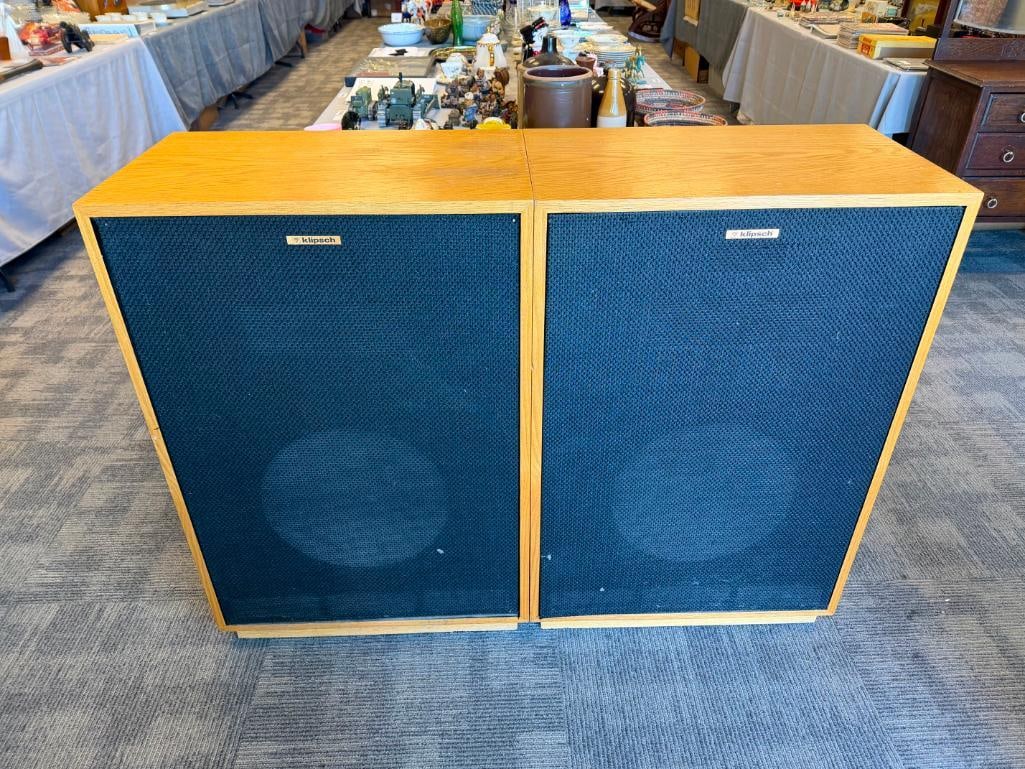 1986 KLIPSCH CORNWALL II PAIR OF LOUDSPEAKERS SERIAL NO. 30W189 / 30W190 - 3
