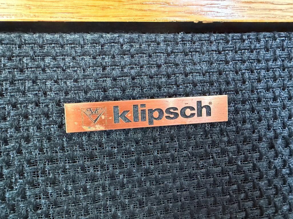 1986 KLIPSCH CORNWALL II PAIR OF LOUDSPEAKERS SERIAL NO. 30W189 / 30W190 - 4