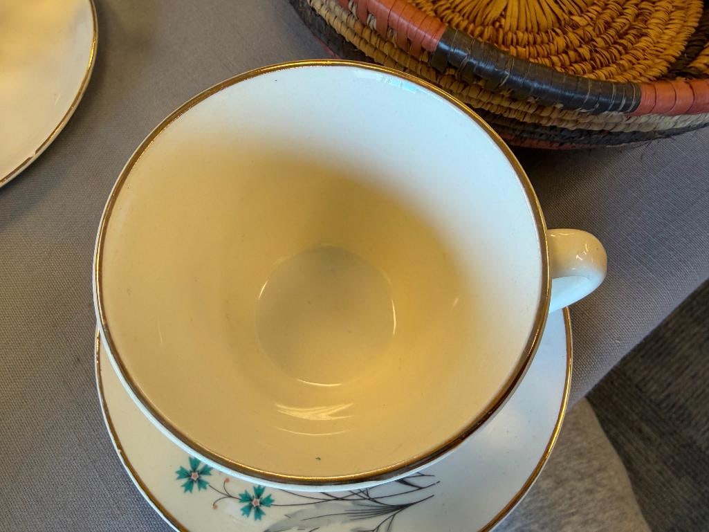 MID-CENTURY SCIO CHINA HAMPTON PATTERN CHINA - 6
