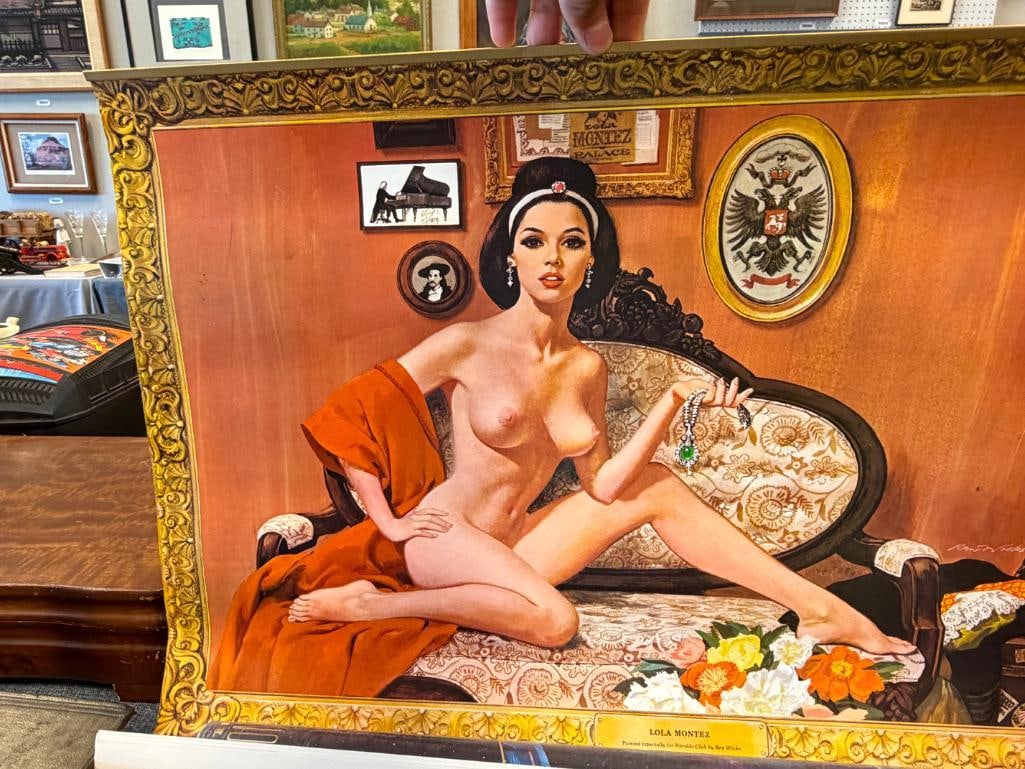 1968 HAROLD'S CLUB PIN-UP CALENDAR WOMAN OF THE WEST COMPLETE - 3