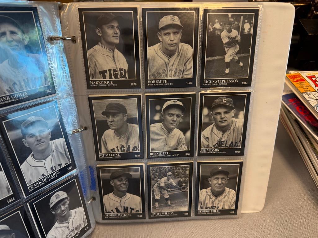 1991 CONLON BASEBALL CARD SET FEATURING BLACK AND WHITE BASEBALL CARDS OF PLAYERS OF THE PAST - 10
