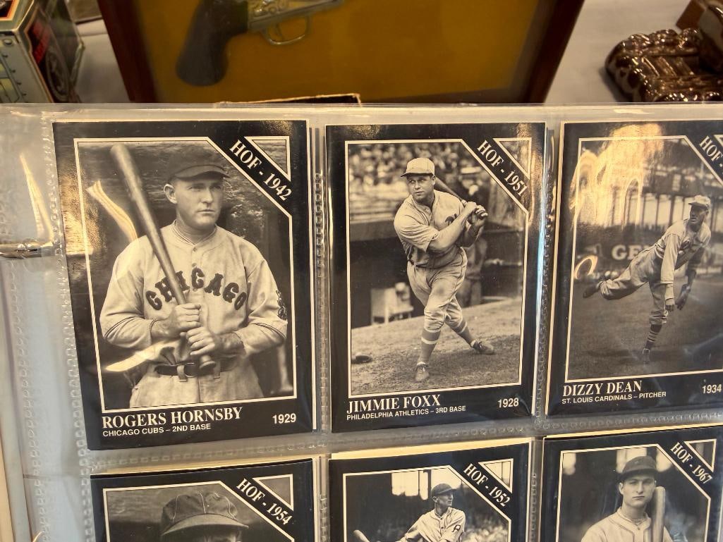 1991 CONLON BASEBALL CARD SET FEATURING BLACK AND WHITE BASEBALL CARDS OF PLAYERS OF THE PAST - 5