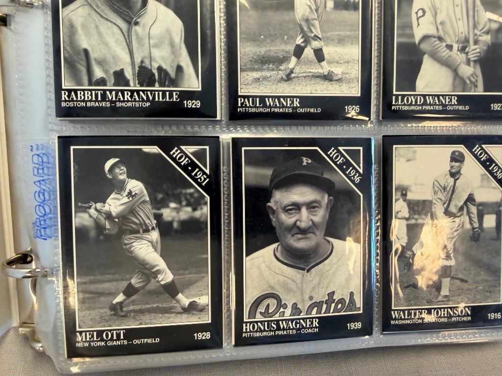 1991 CONLON BASEBALL CARD SET FEATURING BLACK AND WHITE BASEBALL CARDS OF PLAYERS OF THE PAST - 7