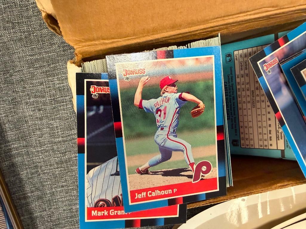 1987 AND 1988 DONRUSS BASEBALL CARD SETS IN ORIGINAL BOXES - 5