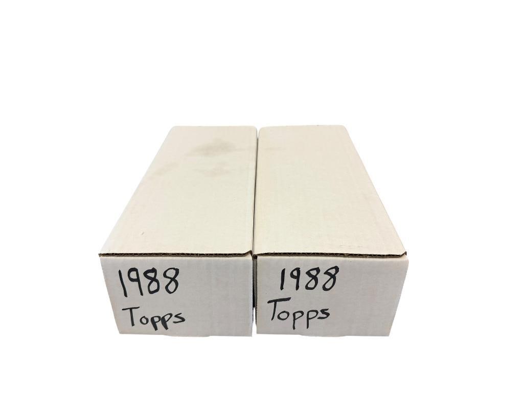 1988 TOPPS BASEBALL CARD SET INCLUDES NOLAN RYAN, BARRY BONDS, TOM GLAVINE APPEARS COMPLETE: SET APPEARS TO BE COMPLETE