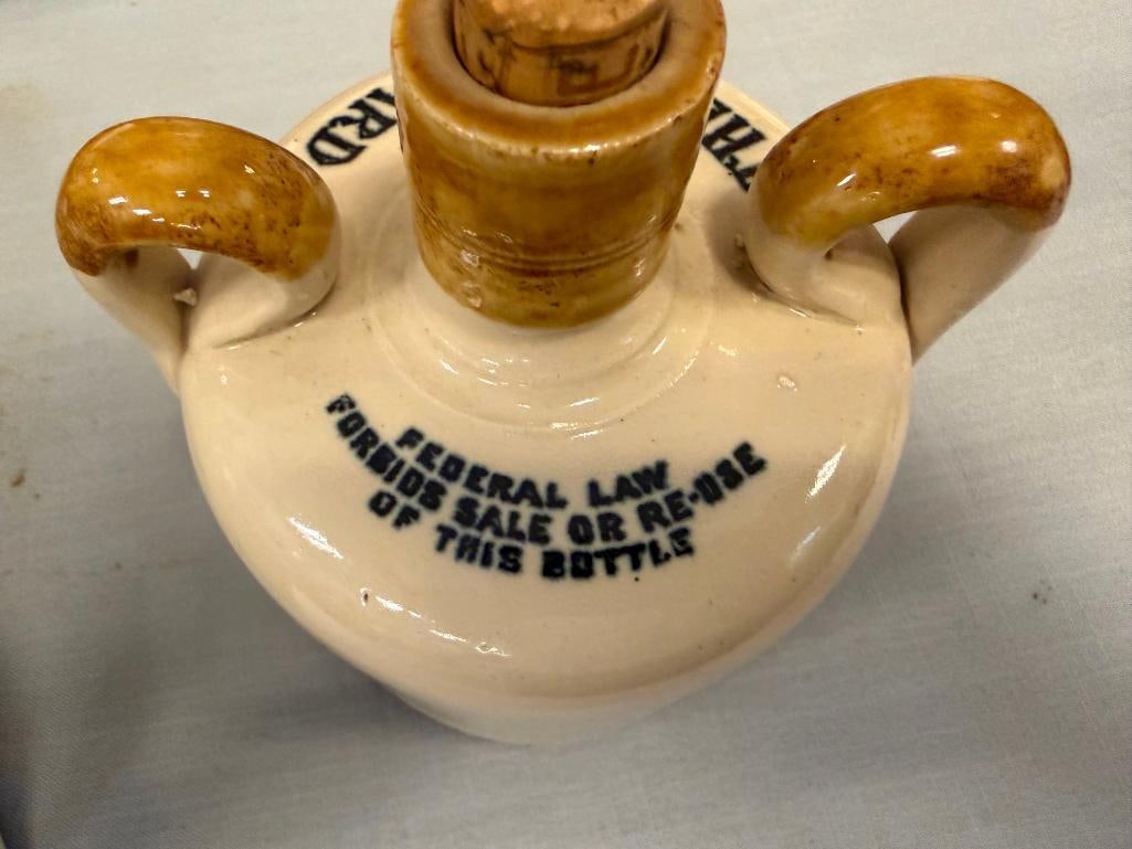 POSSIL POTTERY BLASGOW HEATHER DEW SCOTCH WHISKY STONEWARE JUG MITCHELL BROS. LTD. THE GREYBEARD - 8