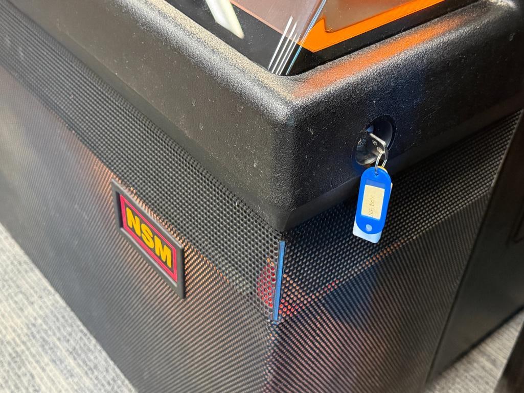 CIRCA 1980'S NSM GALAXY 200 COIN-OPERATED JUKE BOX DESIGNED TO HOLD 100 CDS NO. 35200714 - 11