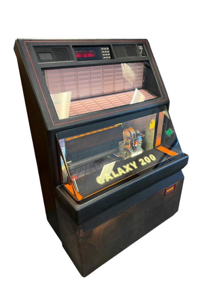 CIRCA 1980'S NSM GALAXY 200 COIN-OPERATED JUKE BOX DESIGNED TO HOLD 100 CDS NO. 35200714 (1 of 20)