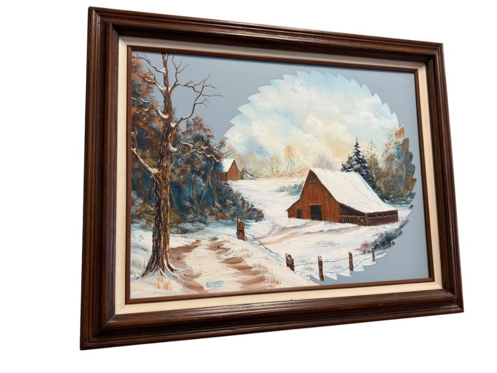 MARGARET PEGGY LEDGARD CALIFORNIA ARTIST ORIGINAL ACRYLIC ON CANVAS PAINTING (1 of 8)