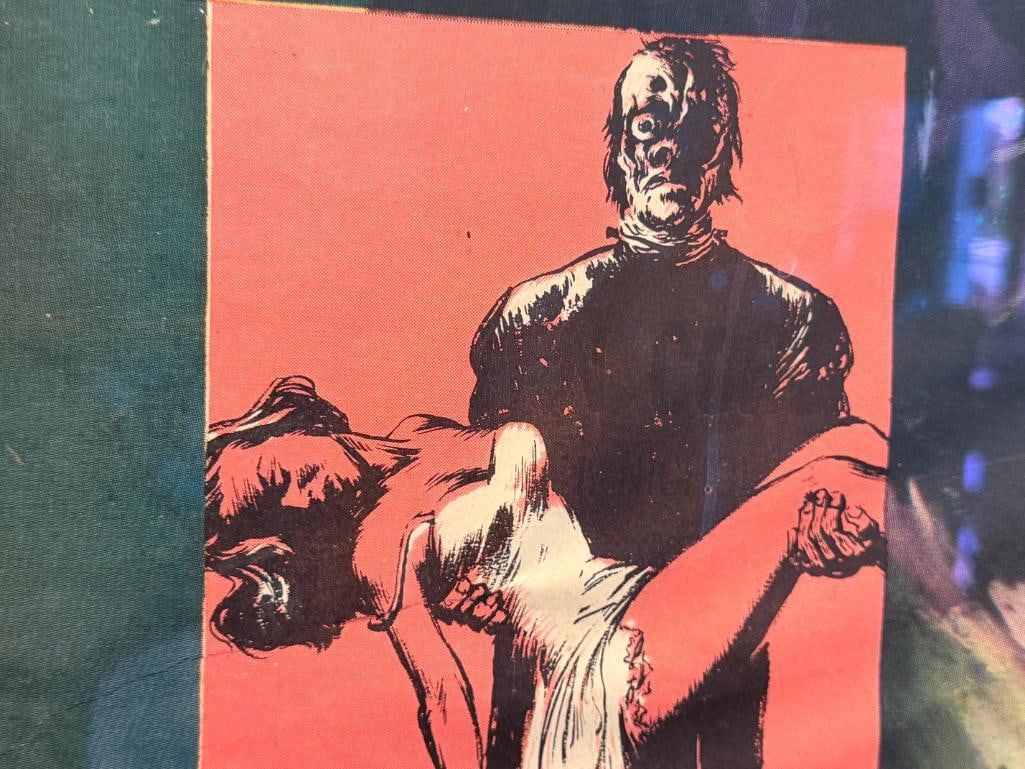 ORIGINAL 1957 I WAS A TEENAGE FRANKENSTEIN HORROR MOVIE POSTER STARRING WHIT BISSELL & GARY CONWAY - 10
