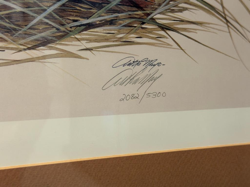 ART LAMAY MEDALLIN SERIES LIMITED EDITION PRINT TITLED CANADAS NO. 2082/5300 - 6