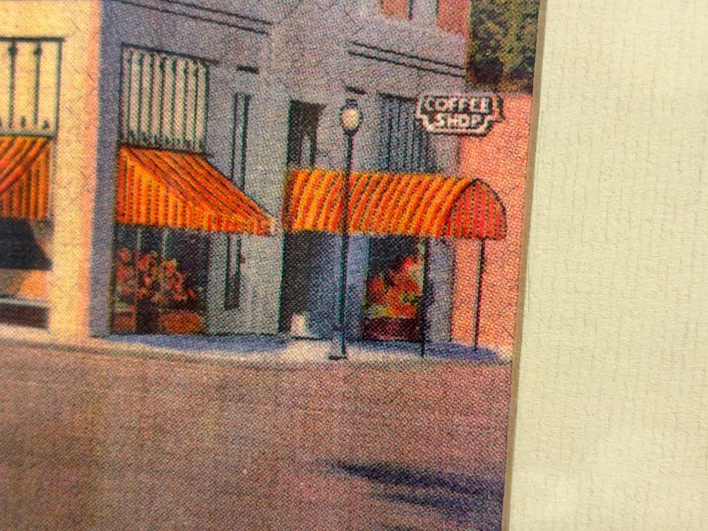 PRINT OF HOTEL EL CORTEZ IN RENO, NV ART DECO STYLED BUILDING - 5
