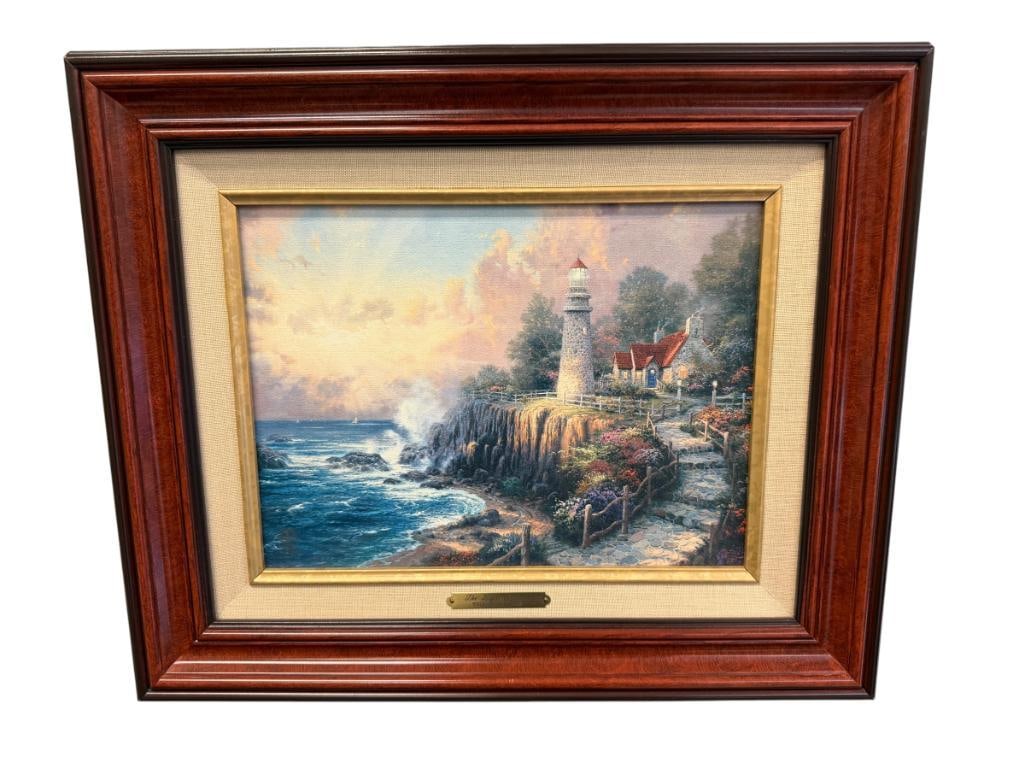 THOMAS KINKADE PAINTER OF LIGHT LIMITED EDITION PRINT THE LIGHT OF PEACE (1 of 12)