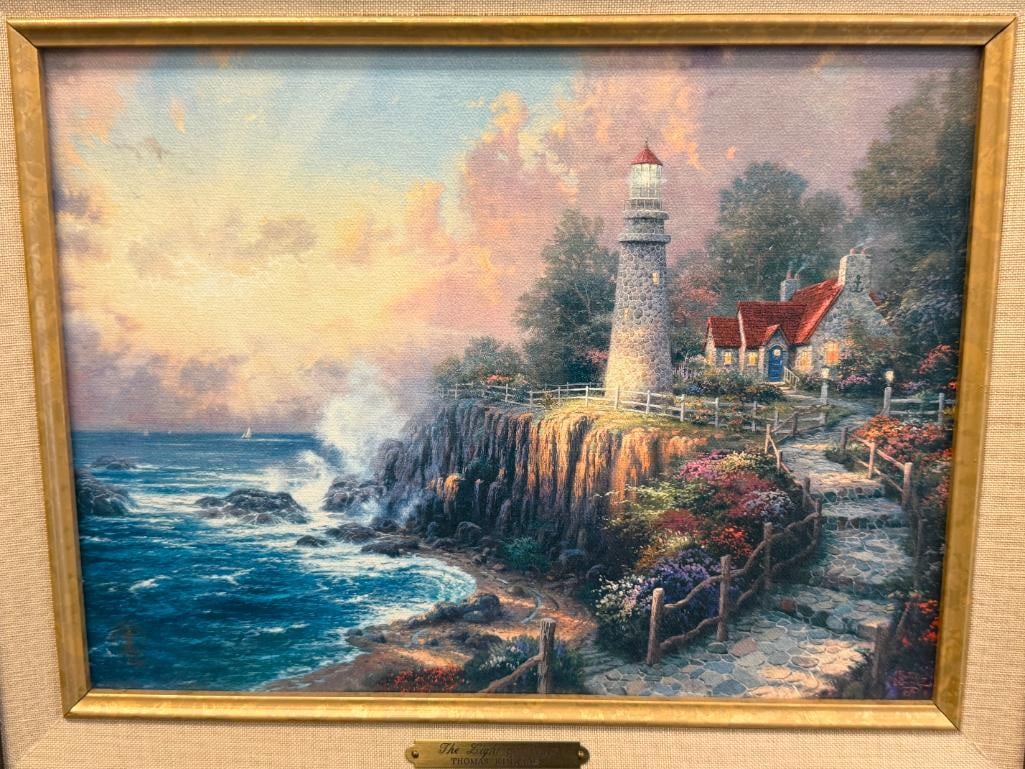 THOMAS KINKADE PAINTER OF LIGHT LIMITED EDITION PRINT THE LIGHT OF PEACE - 2