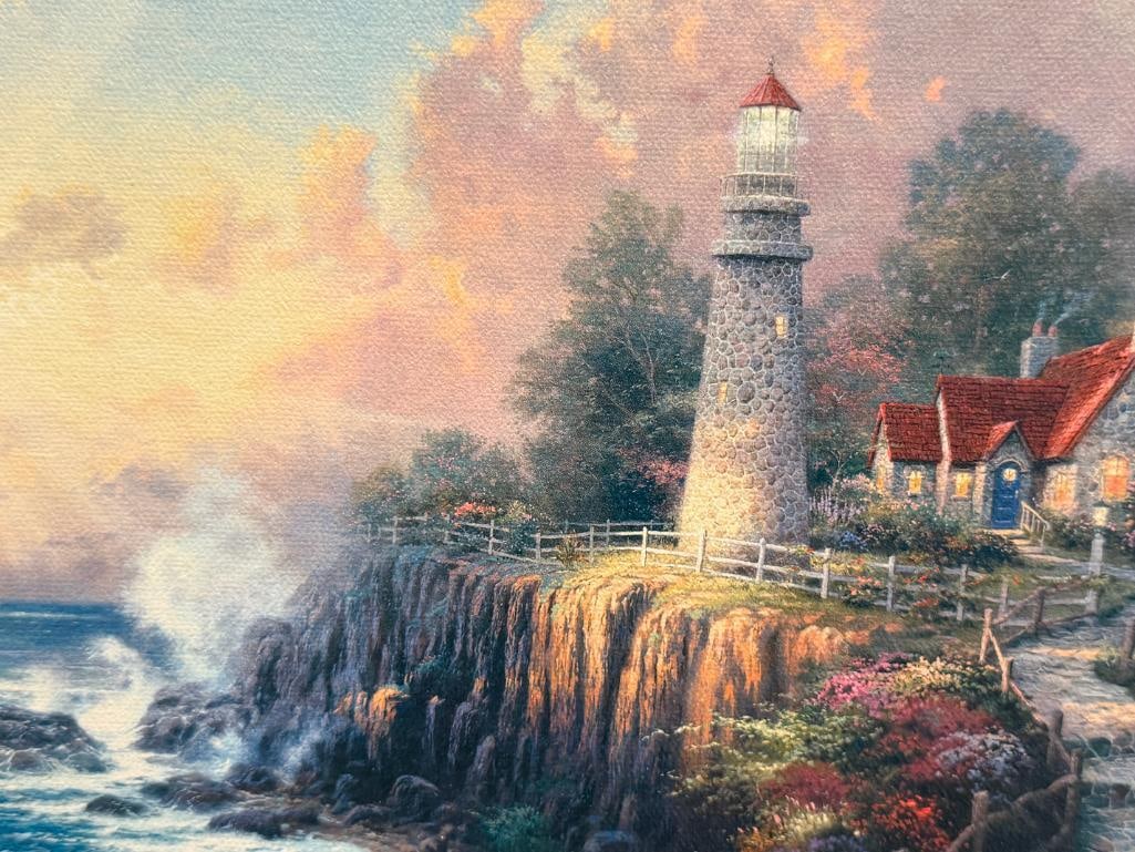 THOMAS KINKADE PAINTER OF LIGHT LIMITED EDITION PRINT THE LIGHT OF PEACE - 3