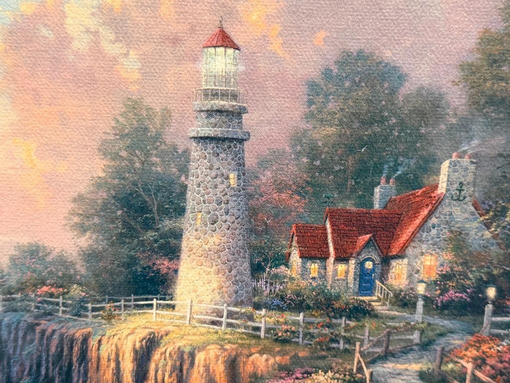 THOMAS KINKADE PAINTER OF LIGHT LIMITED EDITION PRINT THE LIGHT OF PEACE - 4