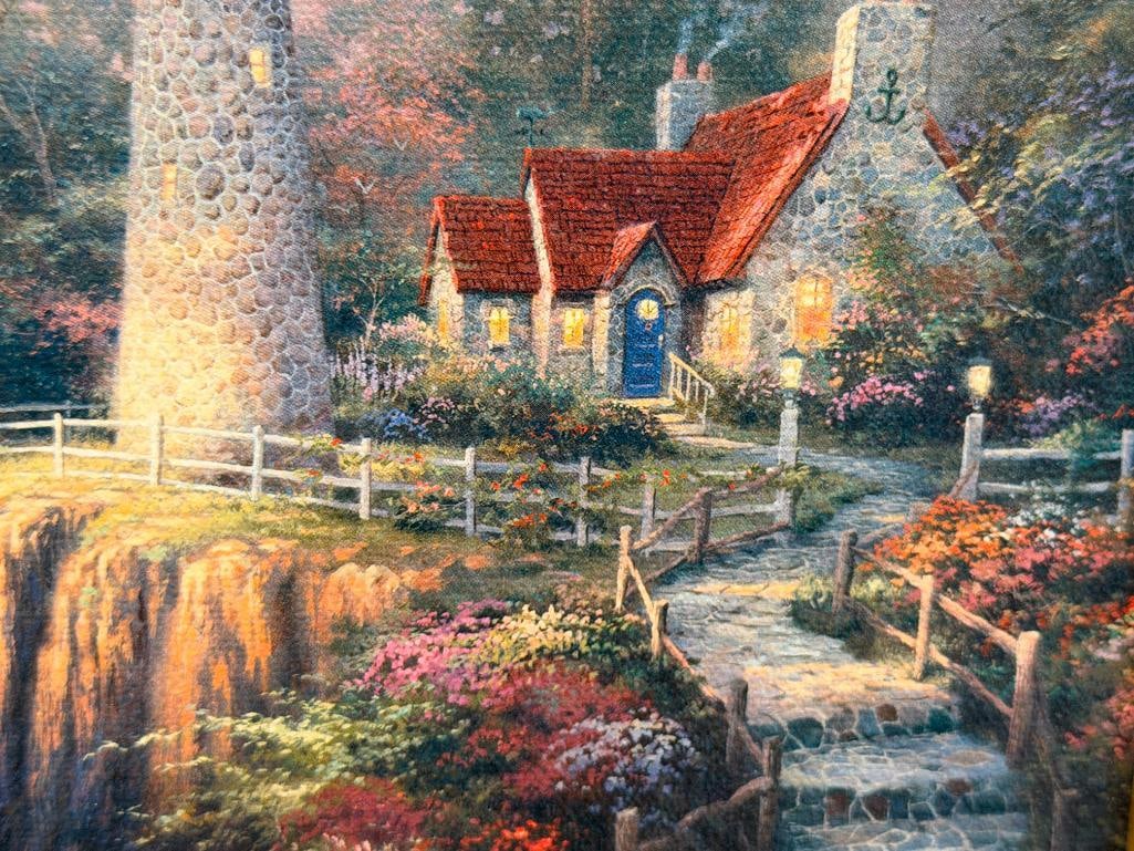 THOMAS KINKADE PAINTER OF LIGHT LIMITED EDITION PRINT THE LIGHT OF PEACE - 5