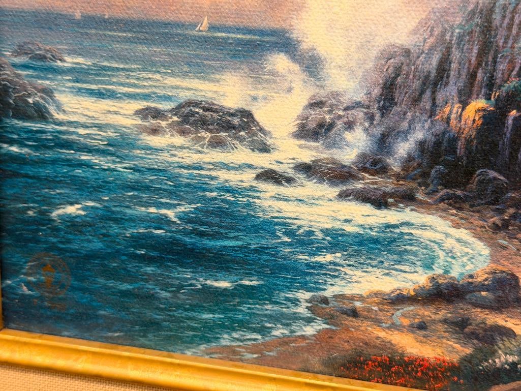 THOMAS KINKADE PAINTER OF LIGHT LIMITED EDITION PRINT THE LIGHT OF PEACE - 6