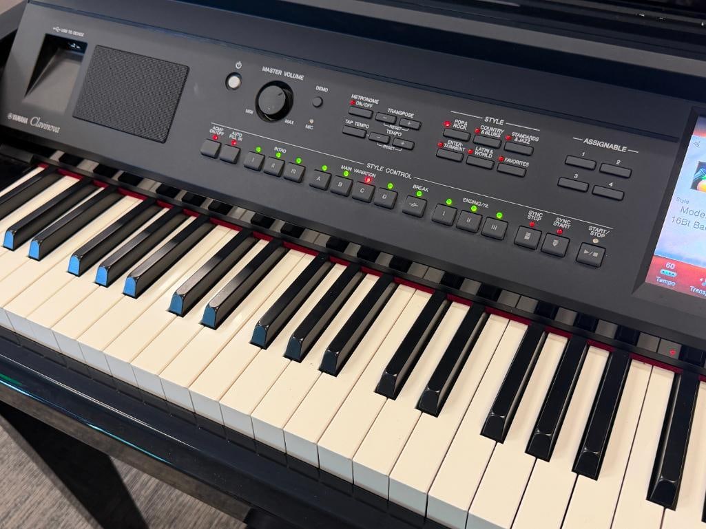 YAMAHA CAVINOVA CVP-709 DIGITAL PIANO FEATURES LCD DISPLAY, SESSION MODE, WITH OVER 1200 PRESETS - 17