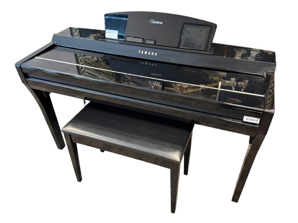 YAMAHA CAVINOVA CVP-709 DIGITAL PIANO FEATURES LCD DISPLAY, SESSION MODE, WITH OVER 1200 PRESETS (1 of 17)