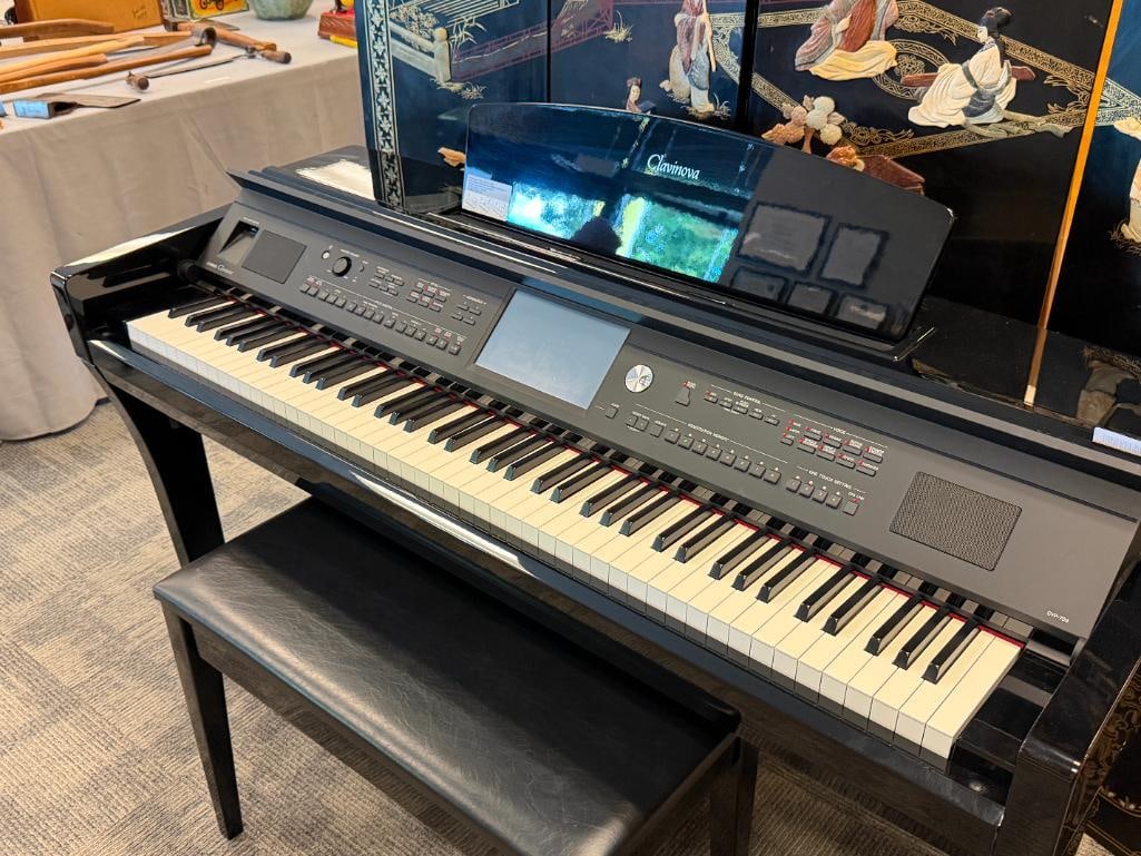 YAMAHA CAVINOVA CVP-709 DIGITAL PIANO FEATURES LCD DISPLAY, SESSION MODE, WITH OVER 1200 PRESETS - 4