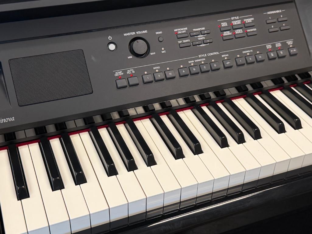 YAMAHA CAVINOVA CVP-709 DIGITAL PIANO FEATURES LCD DISPLAY, SESSION MODE, WITH OVER 1200 PRESETS - 7