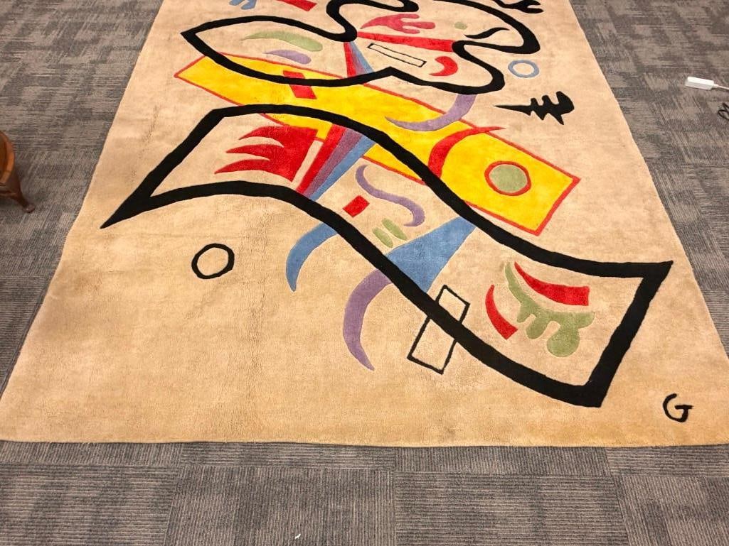 NOURISON GUGGENHEIM ARTS COLLECTION ARTIST INSPIRED 100% WOOL PILE RUG INSPIRED BY WASSILY KANDIN... - 2