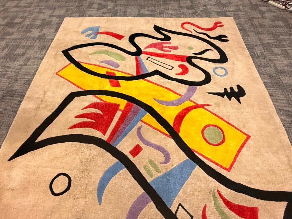 NOURISON GUGGENHEIM ARTS COLLECTION ARTIST INSPIRED 100% WOOL PILE RUG INSPIRED BY WASSILY KANDIN... - 3