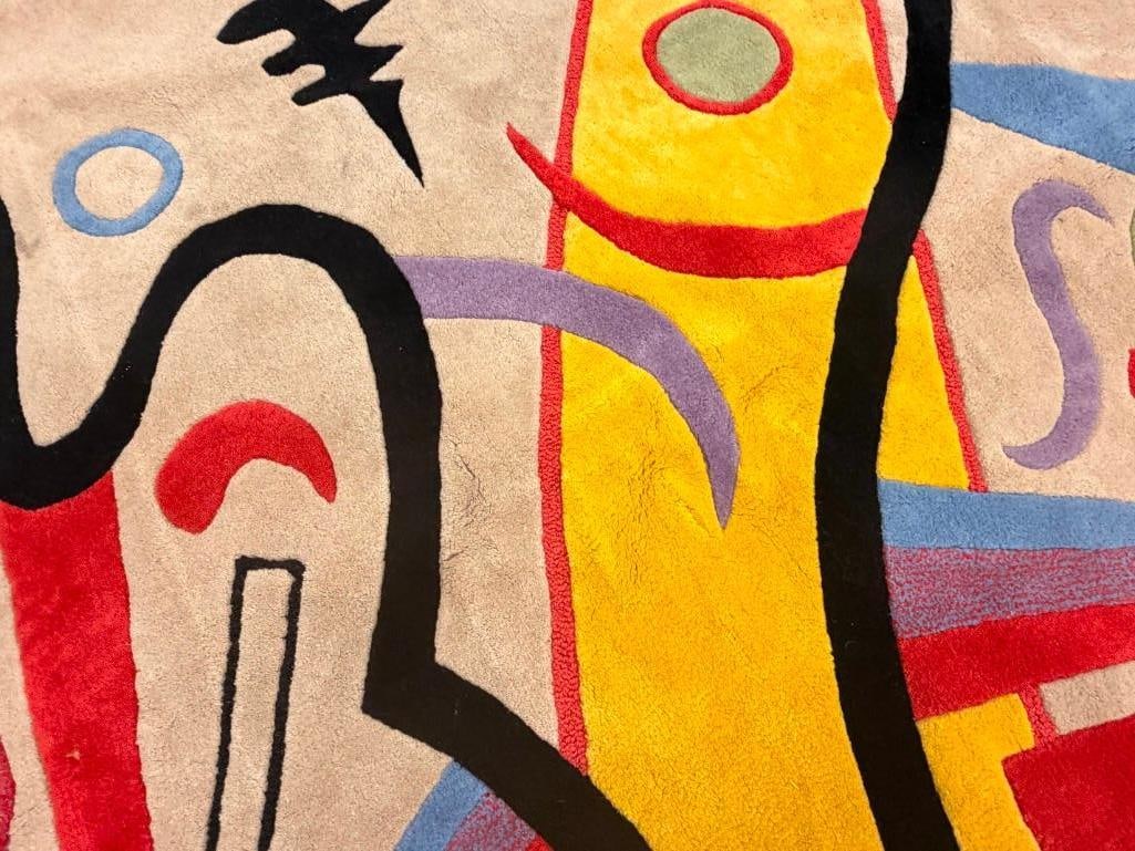 NOURISON GUGGENHEIM ARTS COLLECTION ARTIST INSPIRED 100% WOOL PILE RUG INSPIRED BY WASSILY KANDIN... - 6